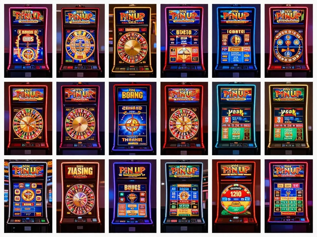 Colección de juegos populares en Pin Up Casino