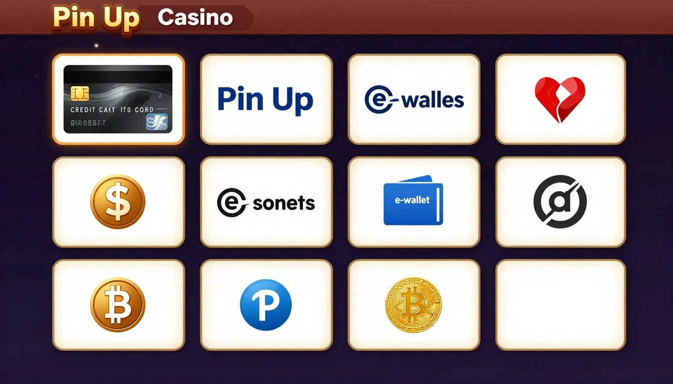 Métodos de pago disponibles en Pin Up Casino