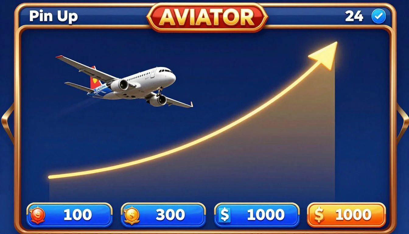 Juego Aviator en Pin Up Casino